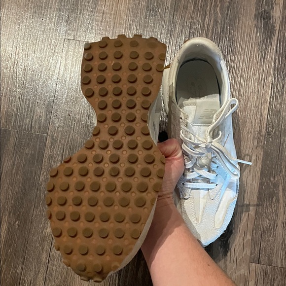 New Balance 327 Sneakers in Reflection/White - Picture 10 of 12